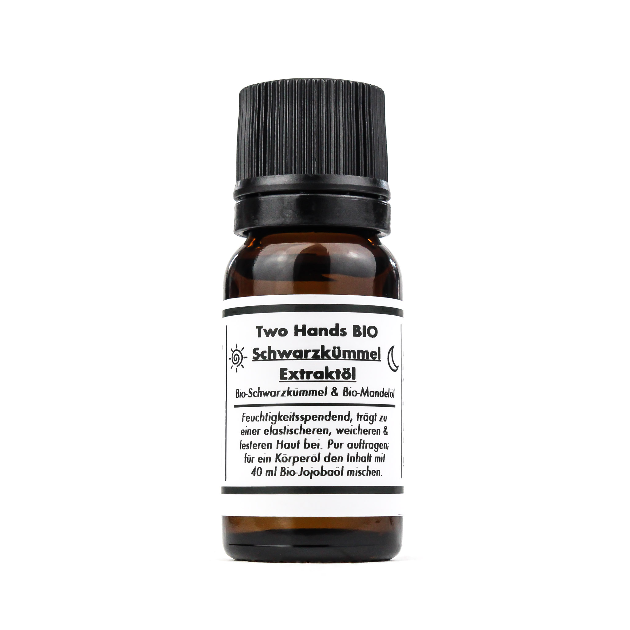 Schwarzkümmelextraktöl mit Bio-Schwarzkümmel & Bio-Mandelöl - 10 % Extrakt - Bio Vegan