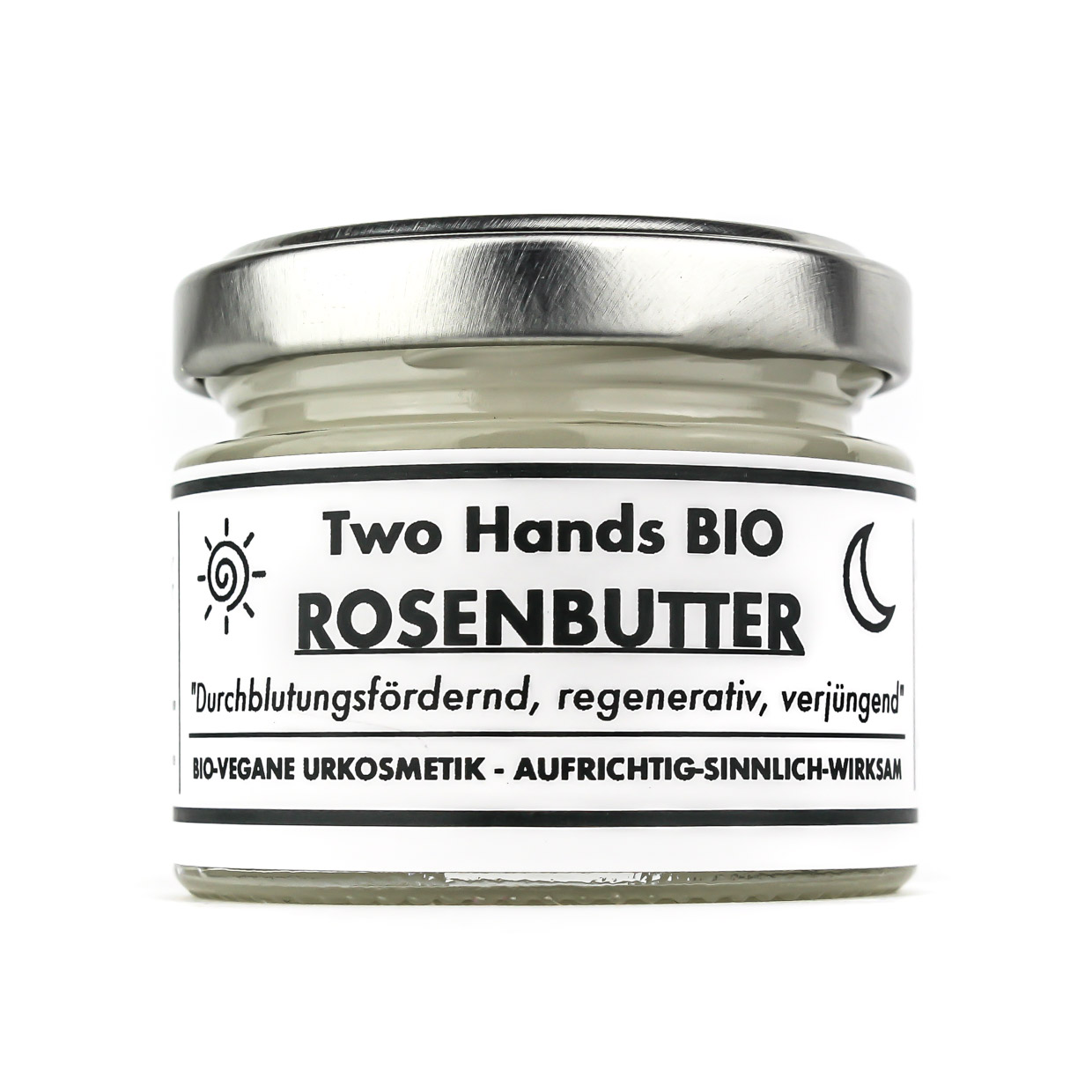 Rosenbutter aus echter Bio-Rose & Bio-Sheabutter - Bio Vegan