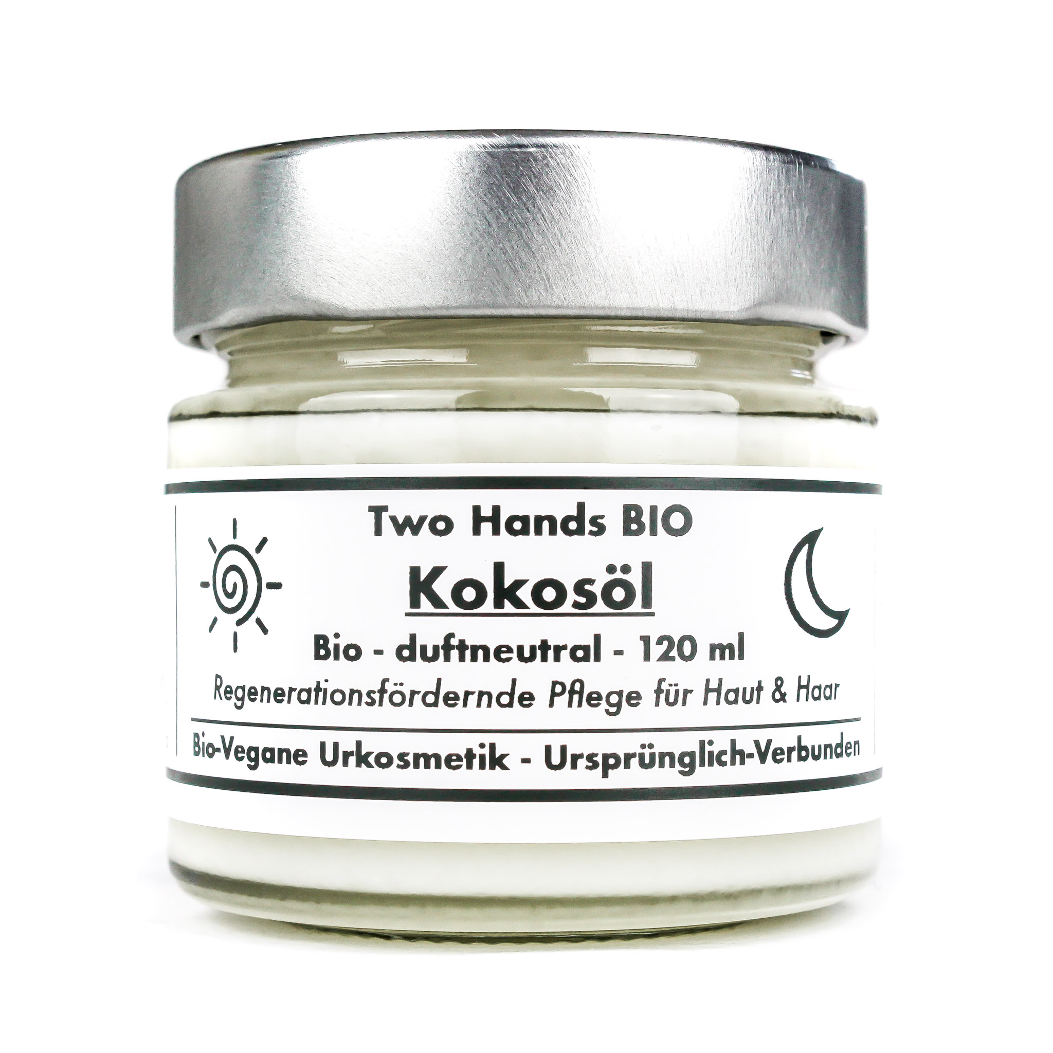 Kokosöl - Bio - Vegan - Extra Cremig - Duftneutral - 120 ml