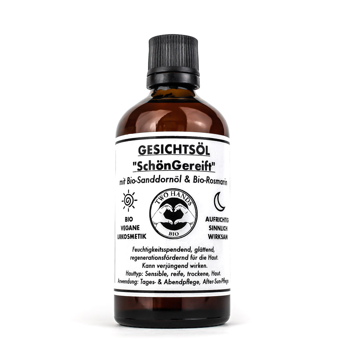 Gesichtsöl „SchönGereift“ mit Bio-Sanddorn & Bio-Rosmarin - Bio-Vegan 
