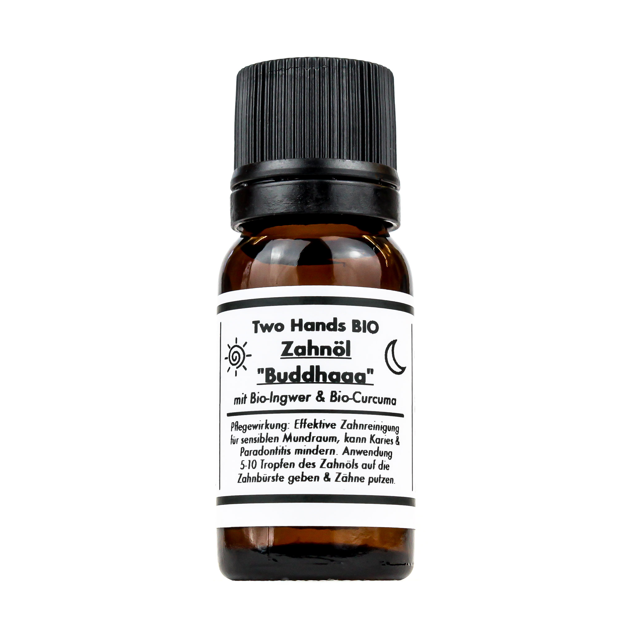Zahnöl „Buddhaaa“ mit fairem Bio-Ingwer & Bio-Curcuma - Atemerfrischer - Bio Vegan