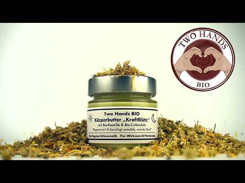 KörperBalsam „KraftBlüte“ mit Bio-Kamille & Bio-Calendula - für Gesicht & Körper - Bio Vegan